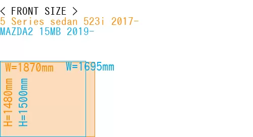 #5 Series sedan 523i 2017- + MAZDA2 15MB 2019-